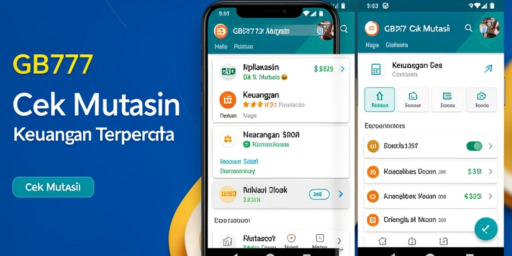 Tampilan utama GB777 dengan fitur Cek Mutasi yang jelas dan informatif.