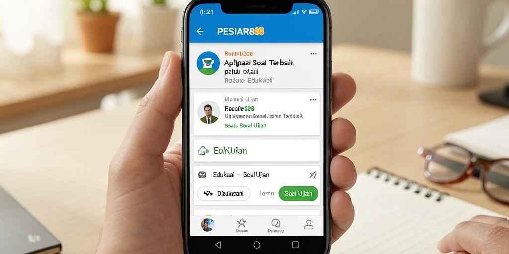 Tampilan antarmuka PESIAR88 yang sederhana dan intuitif.