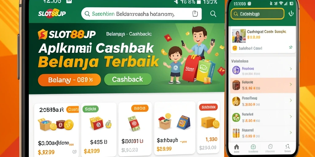 Tampilan antarmuka SLOT88JP yang ramah pengguna untuk cashback.